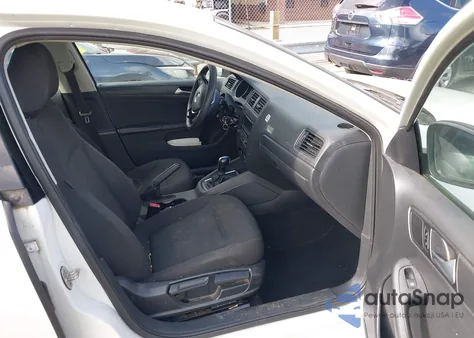 2015 Volkswagen Jetta 2.0L S from USA, damaged, VIN 3VW2K7AJ7FM220354